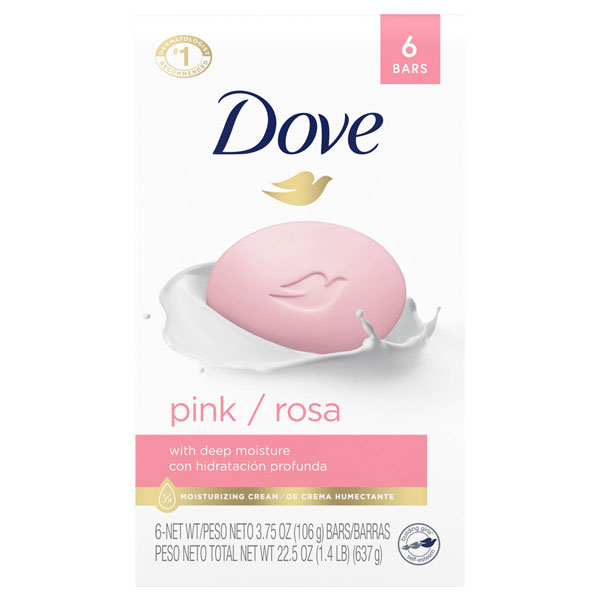 Beauty Bar Pink ( 6 Pack )