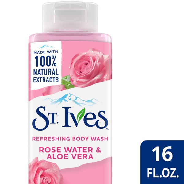 Body Wash Rose + Aloe Vera