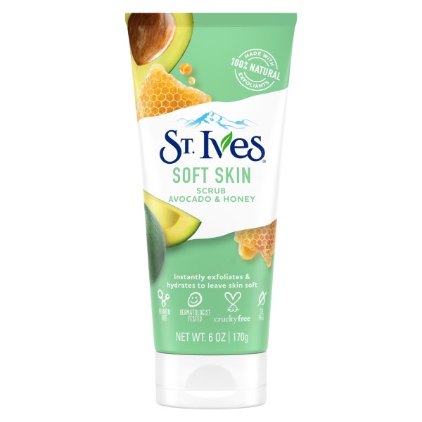 Soft Skin Face Scrub Avocado And Honey