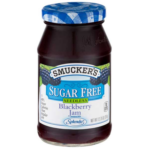 Sugar-Free Seedless Blackberry Jam