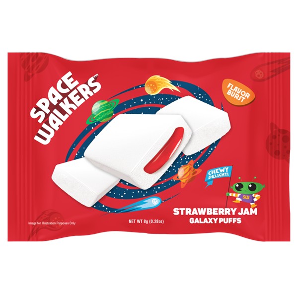 Strawberry Jam Galaxy Puffs [24 Packs x 30 Pcs]