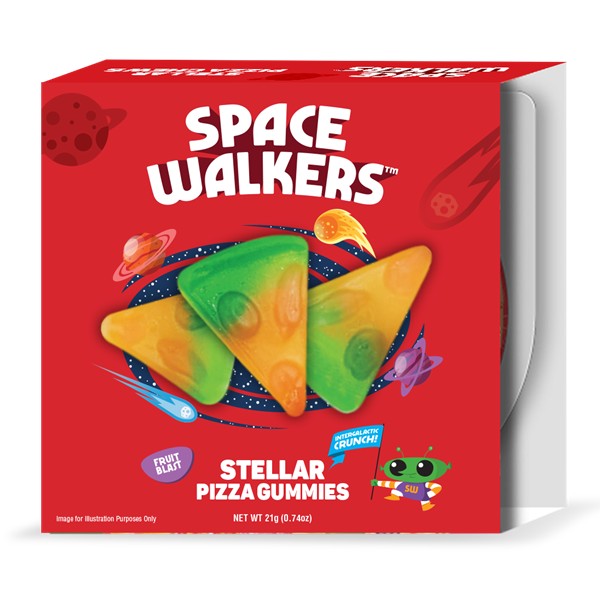 Stellar Pizza Gummies [12 Packs x 12 Pcs]
