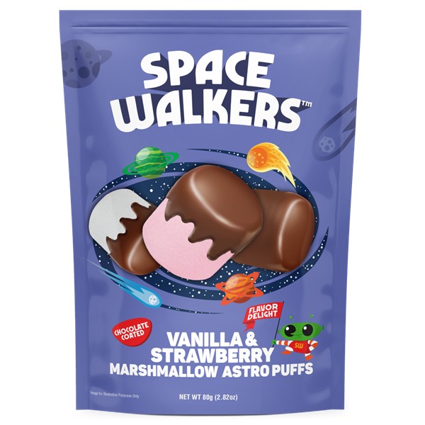 Chocolate Coated Marshmallow Astro Puffs