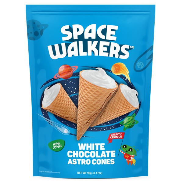 White Chocolate Astro Cones