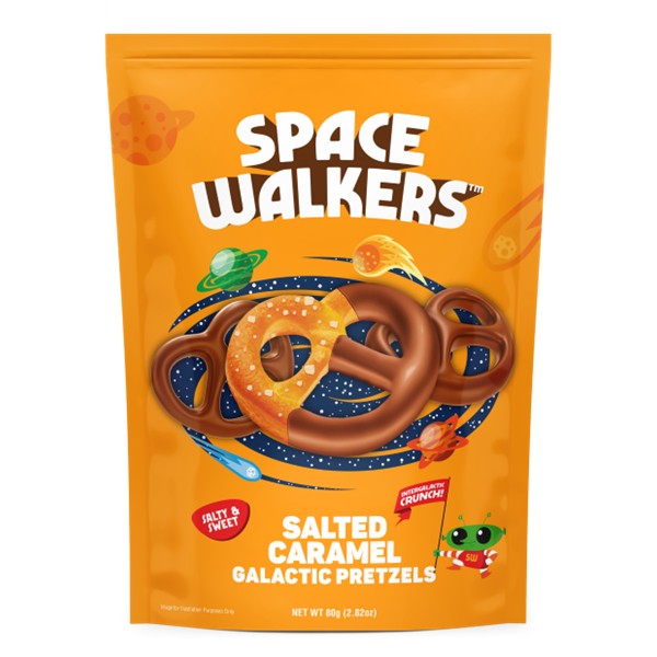 Salted Caramel Galactic Pretzels