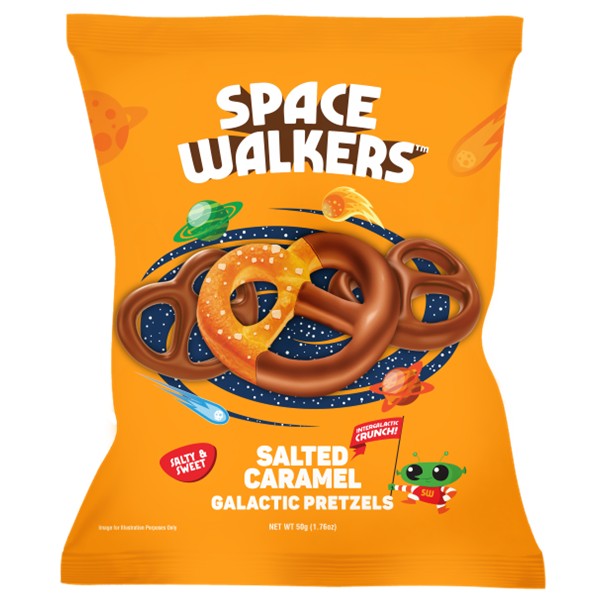 Salted Caramel Galactic Pretzels