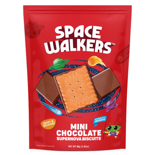 Mini Chocolate Supernova Biscuits