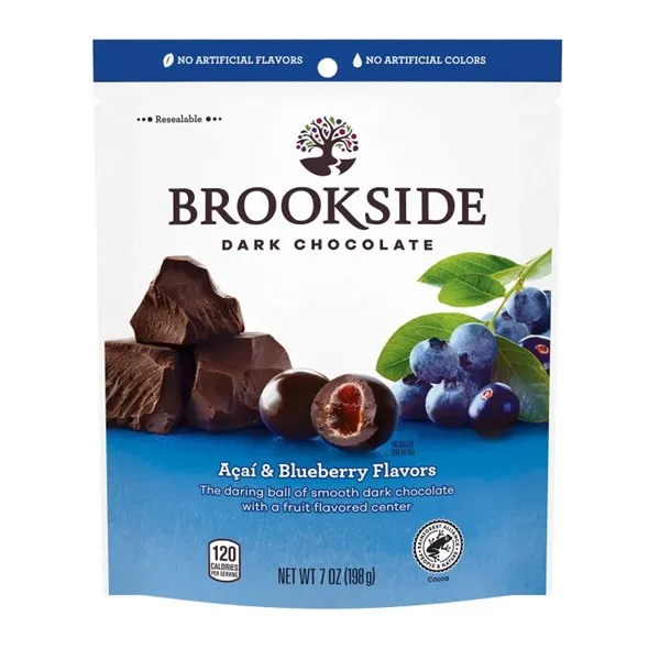 Dark Chocolate Acai And Blueberry Peg Pouch
