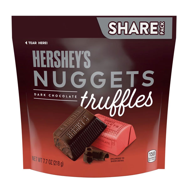 Hershey's Nuggets Dark Chocolate Truffles (218g)