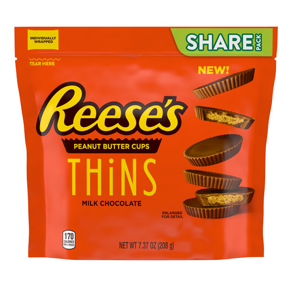 Peanut Butter Cup Thins Share Pouch