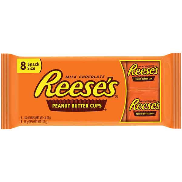 Peanut Butter Cups Single Cup 8 Pack