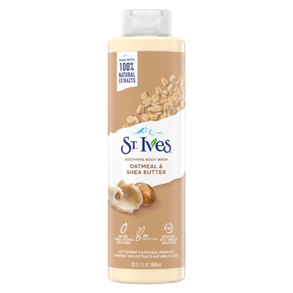body wash oat + shea butter