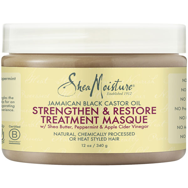 Jamican Black Castor Oil Masque Str+Restore 12P 11.5Z