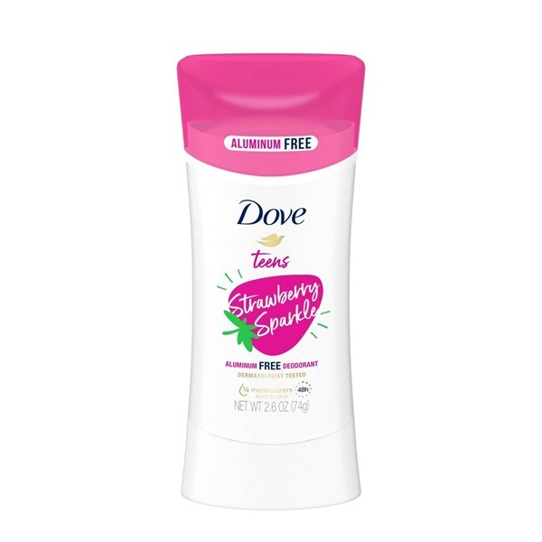 Dove Teens Deodorant Strawberry Spr12P 2.6Z