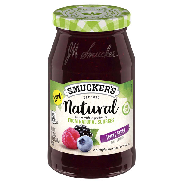 Natural Triple Berry Spread