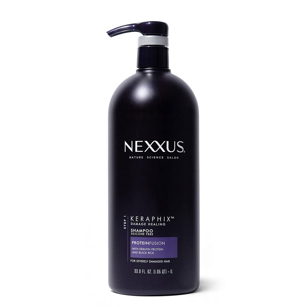 Keraphix Shampoo for Damaged Hair with Pump