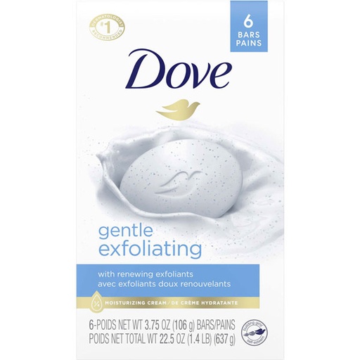 [11111-61334] Beauty Bar Exfoliating ( 6 Pack )
