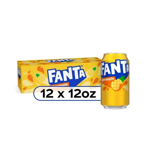 [49000-03076] Pineapple Soda Fridge Pack Cans