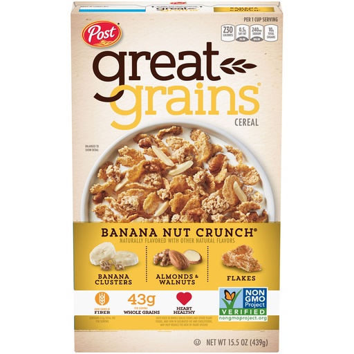 [84912-00236] Great Grains - Banana Nut Crunch