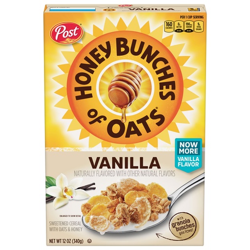 [84912-37714] Honey Bunches of Oats - Vanilla