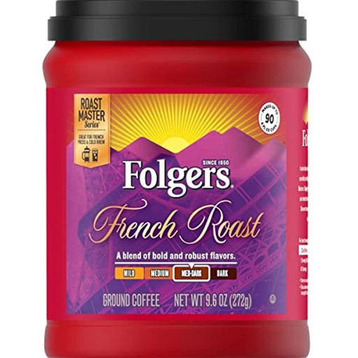 [25500-30429] French Roast Medium Dark Ground Coffee