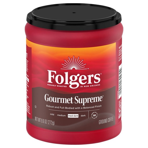 [25500-30430] Gourmet Supreme Medium Dark Roast Ground Coffee