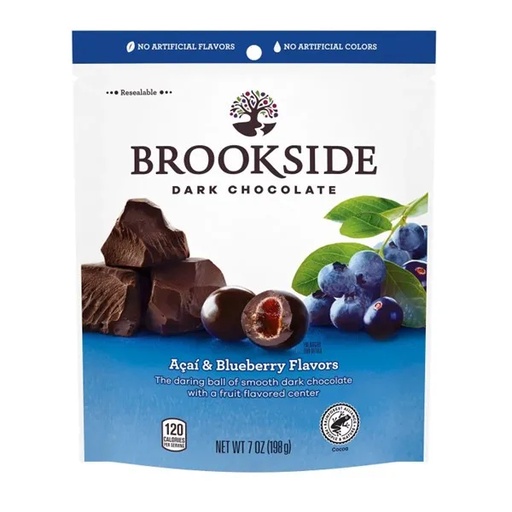 [68437-38971] Dark Chocolate Acai And Blueberry Peg Pouch