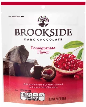 [68437-38908] Dark Chocolate And Pomegranate Peg Pouch