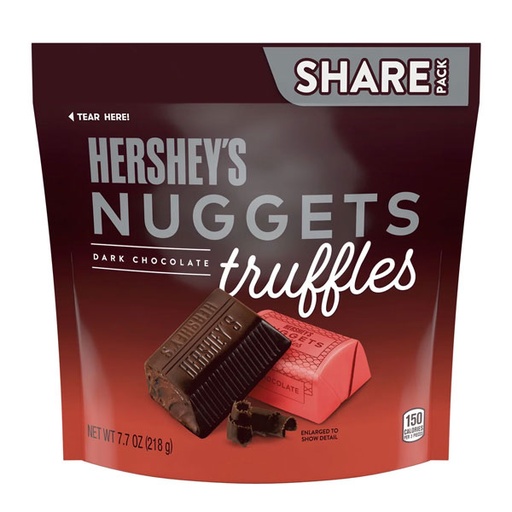 [34000-01909] Hershey's Nuggets Dark Chocolate Truffles (218g)