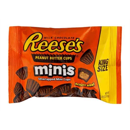 [34000-47021] Mini's Unwrapped Peanut Butter Cup King Size