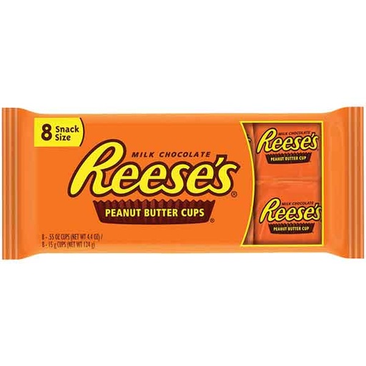 [34000-40558] Peanut Butter Cups Single Cup 8 Pack