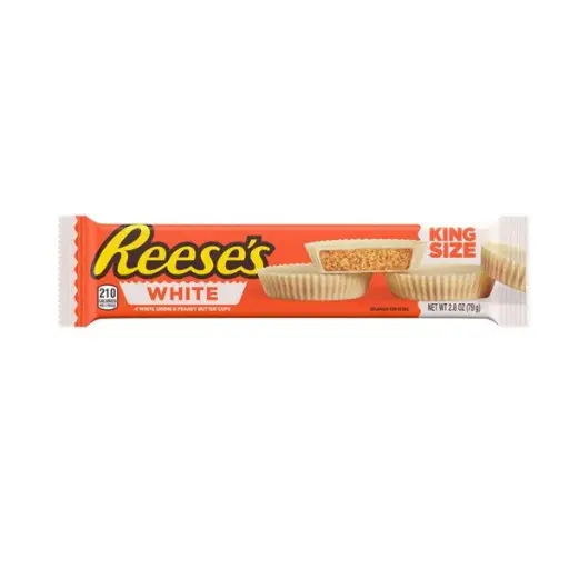 [34000-48011] White Peanut Butter Cup King Size Bar