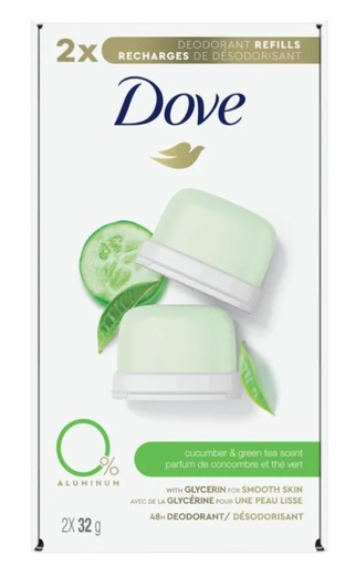 [79400-49060] Deodorant Stick Cucumber + Green Tea Refill