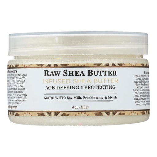 [64302-12300] Nubian Heritage Raw Shea Butter (113g)