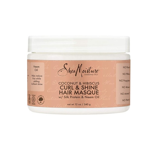 [64302-02047] Curl + Shine Coconut & Hibiscus Hair Masque