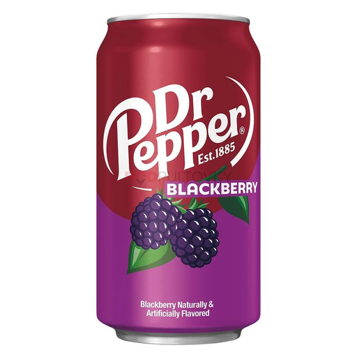 [78000-04037] Dr. Pepper Blackberry Soda Soft Drink (355ml)
