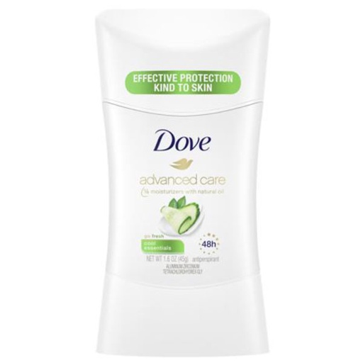 [79400-47264] Dove Invisible Solid Antiperspirant Deodorant – Cool Essentials 45ml