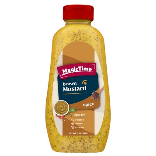 [58444-21893] Brown Mustard - Spicy (12Oz)